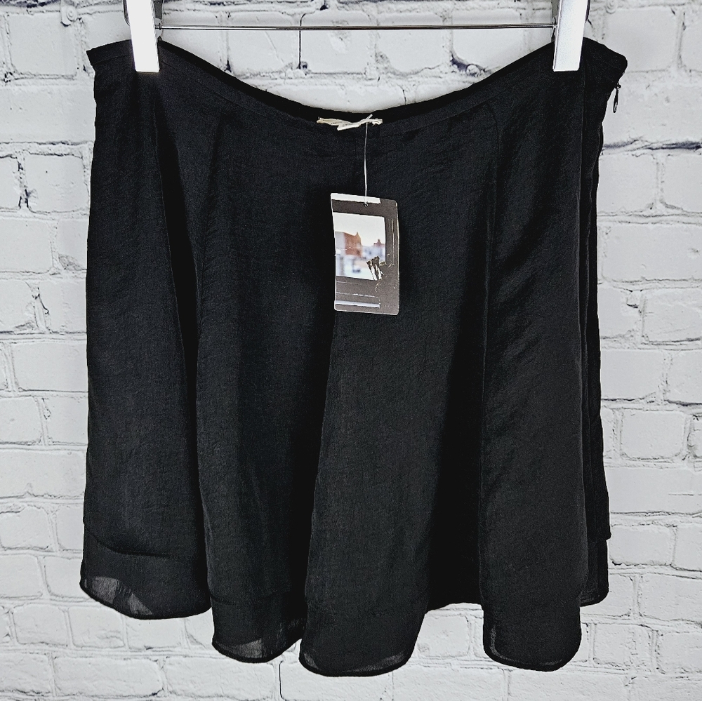 SILENCE + NOISE | tiered flowy circle slater skirt